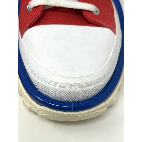 Adidas Raf Simons RS Detroit Runner EE7936 Sz 9 Red White Blue Mens Sneakers GUC main image 13